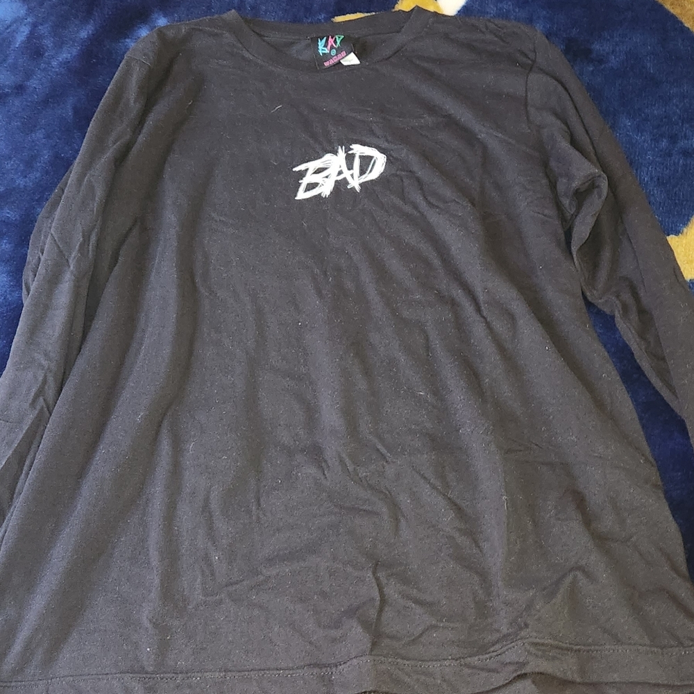 COPY - BAD People Suck black long sleeve shirt!